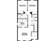 Second floor floorplan featuring Owner's Bedroom, two bedrooms, bathroom and owner's bathroom at 15370 Burgtheater Dr, Winter Garden, FL 34787