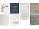 Selection of elegant interior finishes, including a modern chrome faucet, white cabinets, and wood-look tile flooring at 15370 Burgtheater Dr, Winter Garden, FL 34787