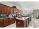 Beautiful kitchen with granite counters, stainless steel appliances, and a large island at 16108 Bristol Lake Cir, Orlando, FL 32828