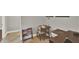 Comfortable study area featuring two desks and a book shelf at 1657 Tennyson Ct, Lake Mary, FL 32746