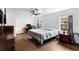Bright bedroom with a desk area, hardwood floors, and natural light creates a comfortable space at 1805 Paloma Ave, Sanford, FL 32771