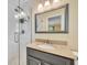 Renovated bathroom features glass enclosed shower, stylish vanity, and modern fixtures at 2081 Mohican Trl, Maitland, FL 32751