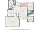 Detailed floor plan showcasing spacious layout with open kitchen, living areas, and multiple bedrooms at 2135 Springwater Ln, Port Orange, FL 32128