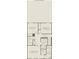 Second floor plan displaying bedrooms 2 and 3, owner's suite, two baths, and an optional laundry room at 2241 Southbury Dr, Kissimmee, FL 34744
