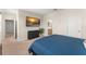 Bedroom with a sunset view TV and ensuite bathroom at 235 Aidans Lndg, Haines City, FL 33844