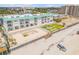 Beachfront condo featuring balconies, a beachfront lawn and outdoor social area at 3641 S Atlantic Ave # 110, Daytona Beach, FL 32118