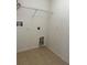 The laundry room is ready to be set up at 3651 Sail Harbor Dr, Kissimmee, FL 34746