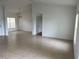 The living room features tile flooring and a chandelier at 3651 Sail Harbor Dr, Kissimmee, FL 34746