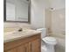 This bathroom features a vanity and a shower over tub at 4870 S Semoran Blvd # 1905, Orlando, FL 32822