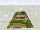 Aerial view of a house with lot lines displayed, showing its boundaries and location at 512 Dixson St, Orange City, FL 32763