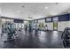 Fitness center with weight machines, treadmills, and exercise equipment at 7053 Painted Bunting Way, St Cloud, FL 34773