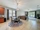Inviting living area showcasing the kitchen, breakfast nook, and living room at 13842 Pickett Reserve Ct, Orlando, FL 32826