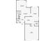 Home's first floor plan showcasing the living room, kitchen, dining room, and garage layout at 1803 Meadow Pond Way, Orlando, FL 32824
