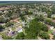 Community aerial view featuring lush greenery and well-kept streets and homes, showcasing a desirable neighborhood at 2122 Palm Crest Dr, Apopka, FL 32712