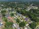 Aerial view of a residential neighborhood with tree-lined streets and well-maintained lawns at 2122 Palm Crest Dr, Apopka, FL 32712