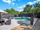 Inviting backyard pool featuring a spa, perfect for relaxation and enjoyment in your own private oasis at 2538 Carter Grove Cir, Windermere, FL 34786