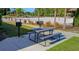 Outdoor picnic area and grilling area at 2545 Old Kent Cir, Kissimmee, FL 34758