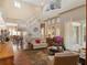 Spacious living area with high ceilings, elegant staircase and great natural light at 2880 Old Castle Dr, Winter Park, FL 32792