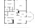 Detailed floor plan highlighting the dimensions and layout of the living spaces at 104 Nautica Mile Dr, Clermont, FL 34711