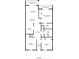 Detailed floor plan showcasing the layout of the home and approximate room sizes at 110 Watling Way # 25204, Davenport, FL 33837