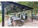 Community grill area with picnic tables and multiple grills, perfect for outdoor gatherings at 110 Watling Way # 25204, Davenport, FL 33837
