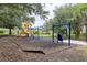 Community playground with swings and slide in a park-like setting at 110 Watling Way # 25204, Davenport, FL 33837
