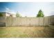 View of a backyard privacy gate and fence at 5365 Rambling Rd, St Cloud, FL 34771