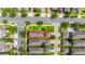 Aerial view showcasing the home's location and surrounding neighborhood at 5911 Grassy Point Rd, Winter Garden, FL 34787