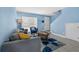 Comfortable living room with natural light, stylish furniture, and a staircase at 752 Howland Ln # 114, Altamonte Springs, FL 32701