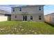 Exterior of home showing backyard with fresh grass at 1193 Catskill Dr, Haines City, FL 33844