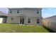 Exterior of home showing backyard with fresh grass at 1193 Catskill Dr, Haines City, FL 33844