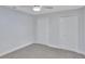 Bedroom with neutral walls, carpeted floors, and a ceiling fan at 140 Sweet Bay Cir, Lake Mary, FL 32746