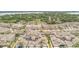 Sprawling residential community showcases lush landscaping, beautiful homes, and a serene lake backdrop at 17404 Chateau Pine Way, Clermont, FL 34711
