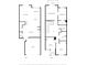 Layout featuring a kitchen, living room, primary bedroom, and garage, plus balcony at 2041 Greenbriar Ter, Davenport, FL 33837