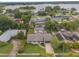 Aerial view showcases a well-maintained community of homes at 3902 Brandeis Ave, Orlando, FL 32839
