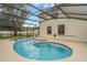 Relaxing screened-in pool and spa, perfect for enjoying the outdoors at home at 3902 Brandeis Ave, Orlando, FL 32839