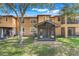 Backyard with patio, lawn, and home exterior under a blue sky at 3938 Calabria Ave, Davenport, FL 33897