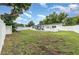 Spacious backyard with a well-maintained lawn and privacy fence, great for Gathering gatherings at 4111 Dublin St, Orlando, FL 32812