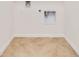 Laundry room with tile flooring and white walls with utility connections at 437 Caribbean Ct, Kissimmee, FL 34759