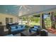 Serene outdoor patio with lake views, perfect for enjoying nature at 530 Lake Bingham Rd, Lake Mary, FL 32746