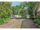 Large backyard featuring mature trees and a wooden fence creating a private outdoor space at 5436 Tangerine Ave, Winter Park, FL 32792