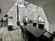 Open floor plan featuring unique architecture with living and dining room at 1292 Nadine Dr, Deltona, FL 32738