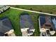 Aerial view of the home, showcasing its well-maintained landscaping and community at 1544 Nassau Point Trl, Kissimmee, FL 34747