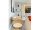 Bright living room has modern lighting, sleek furniture, a TV, and stylish decor at 3191 Paradox Cir # 102, Kissimmee, FL 34746