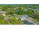Aerial shot of a home with fenced yard, near park and community amenities at 624 Cardinal St, Ocoee, FL 34761