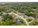 Aerial view of a lush neighborhood with mature trees and well-maintained homes at 126 Duncan Trl, Longwood, FL 32779