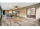 Relaxing enclosed pool area with tile floors, ceiling fans and seating at 126 Duncan Trl, Longwood, FL 32779