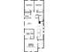 Second-floor floor plan featuring bedrooms, bathrooms, laundry, and a loft area at 1341 Lumpini St, St Cloud, FL 34771