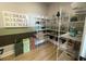 Organized pantry features wire shelving and a sign promoting recycling at 1341 Lumpini St, St Cloud, FL 34771