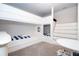 Nautical-themed bunkroom with crisp white bunks, fun details and carpet create an inviting ' space at 1505 Nassau Point Trl, Kissimmee, FL 34747